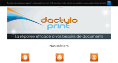 Desktop Screenshot of dactyloprint.com